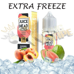 GUAVA PEACH SALT BY JUICE HEAD