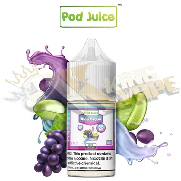 ALOE GRAPE FREEZE SALT BY POD JUICE