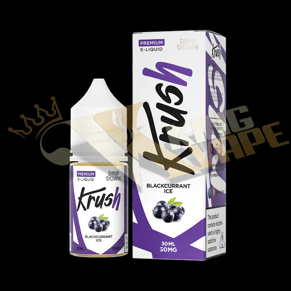 BUY NEW BLACKCURRANT ICE SALT BY DRIP DOWN KRUSH - 30ML