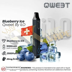 BUY ILO DISPOSABLE BY QWEET 2500 PUFFS 5% NIC STRENGTH