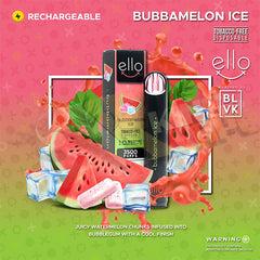 BUY NEW ELLO BAR DISPOSABLE 3500 PUFFS BY BLVK