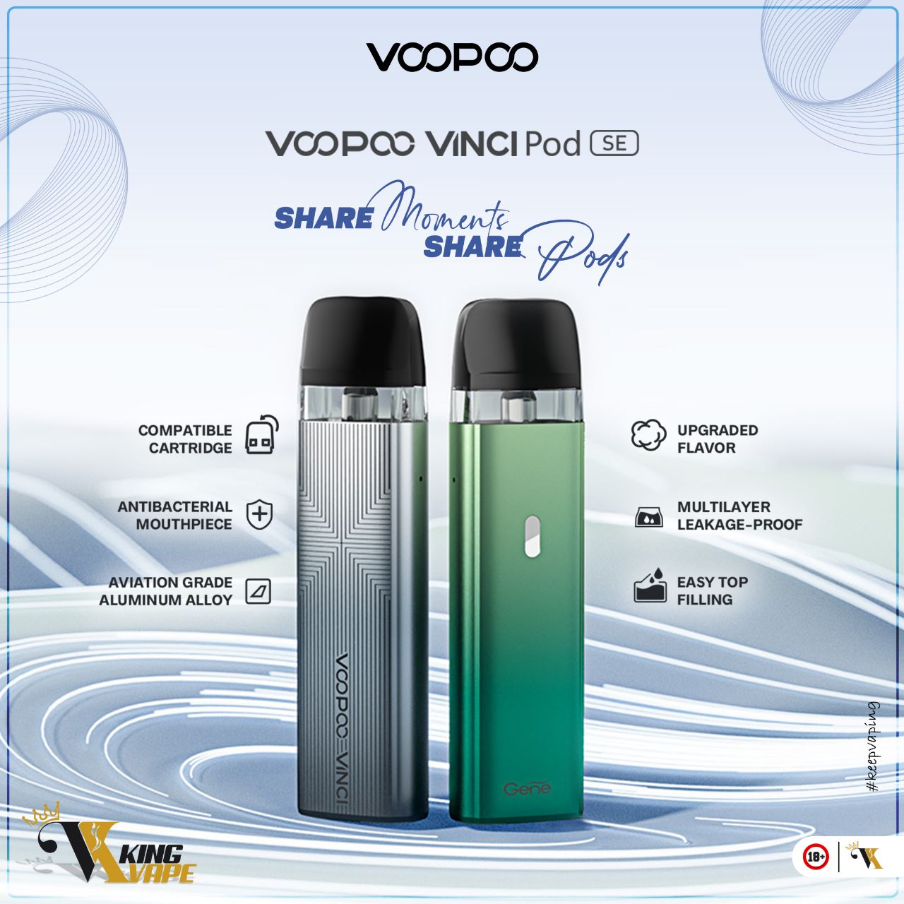  Buy Voopoo Vinci SE 15W Pod Kit In Pakistan