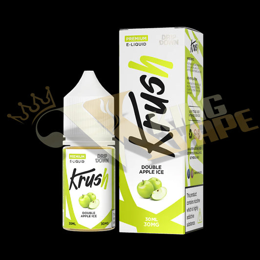 BUY NEW DOUBLE APPLE ICE SALT BY DRIP DOWN KRUSH - 30ML