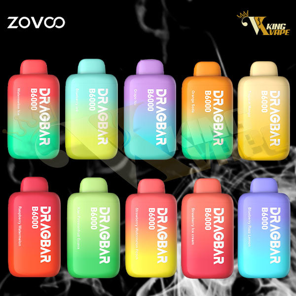 ZOVOO DRAGBAR B6000 DISPOSABLE 6000 PUFFS