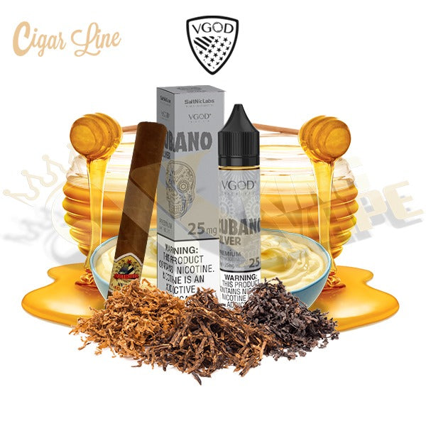 CUBANO SILVER SALTNIC BY VGOD