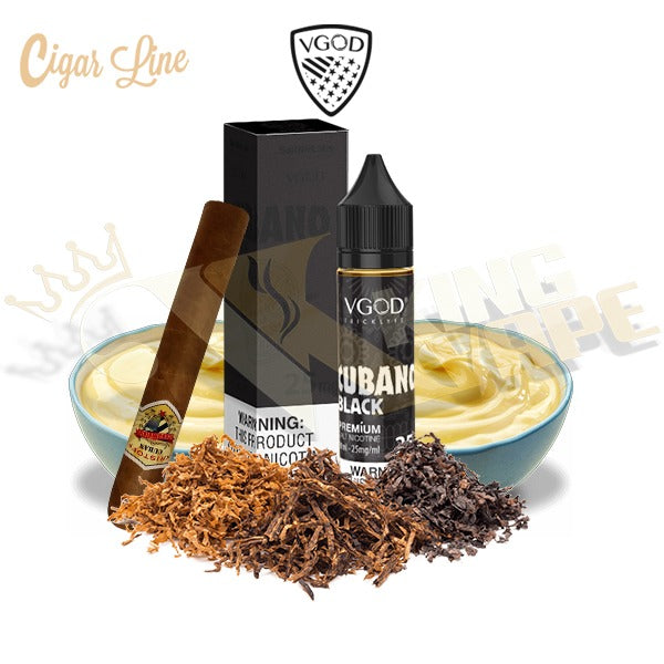 CUBANO BLACK SALTNIC BY VGOD