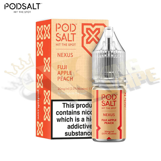 FUJI APPLE PEACH ICE SALT BY POD SALT NEXUS