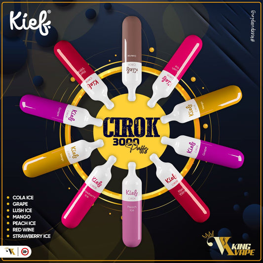 KIEF CIROK DISPOSABLE 3000 PUFFS