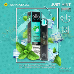 BUY NEW ELLO BAR DISPOSABLE 3500 PUFFS BY BLVK