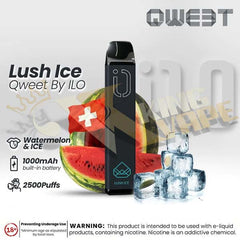 BUY ILO DISPOSABLE BY QWEET 2500 PUFFS 5% NIC STRENGTH