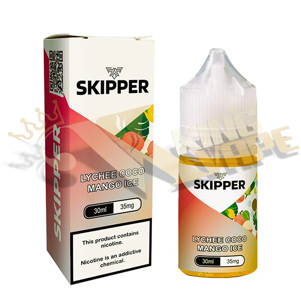 BUY LYCHEE COCO MANGO ICE SALT BY SKIPPER - 30ML