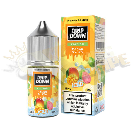 MANGO GUAVA ICE SALT BY DRIP DOWN