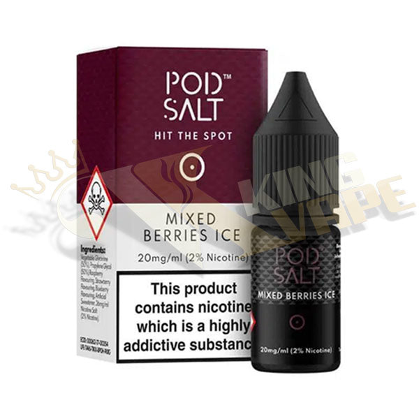 MIXED BERRIES ICE SALT BY POD SALT