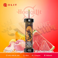 BUY NEW OLIT HOOKALIT DISPOSABLE 40000 PUFFS