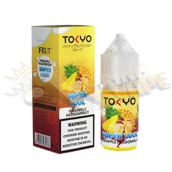 PINEAPPLE PASSIONFRUIT ICE SALT BY TOKYO SUPER COOL - 30ML