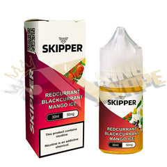 BUY REDCURRANT BLACKCURRANT MANGO ICE SALT BY SKIPPER - 30ML