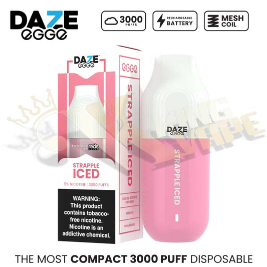 BUY 7DAZE EGGE 3000 PUFFS 50MG NICOTINE DISPOSABLE VAPE