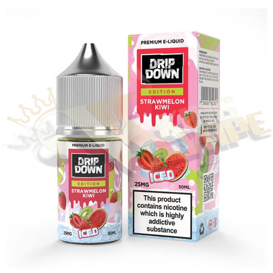 STRAWMELON KIWI ICE SALT BY DRIP DOWN