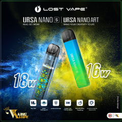 LOST VAPE URSA NANO S 16W POD KIT