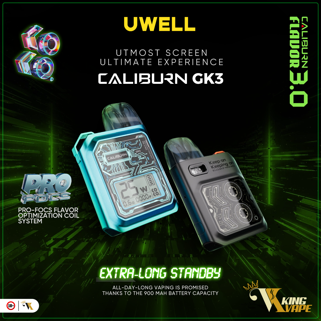 Uwell Caliburn GK3 25W Pod Device Price In Pakistan