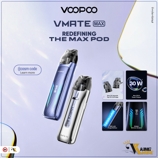 BUY NEW VOOPOO VMATE MAX 30W POD SYSTEM