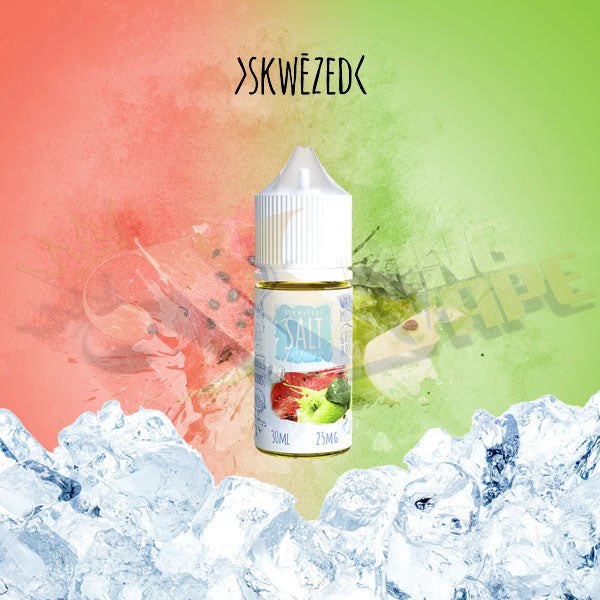 WATERMELON GREEN APPLE ICE SALT BY SKWEZED