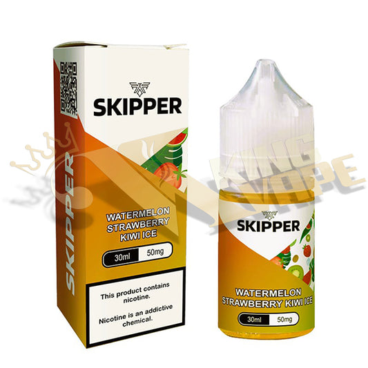 BUY WATERMELON STRAWBERRY KIWI ICE SALT BY SKIPPER - 30ML