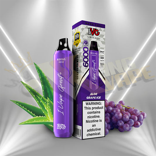 BUY NEW IVG REGAL MESH DISPOSABLE 6000 PUFFS