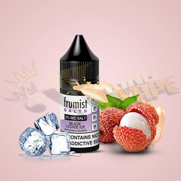 BLACK LYCHEE ICE SALT BY FRUMIST