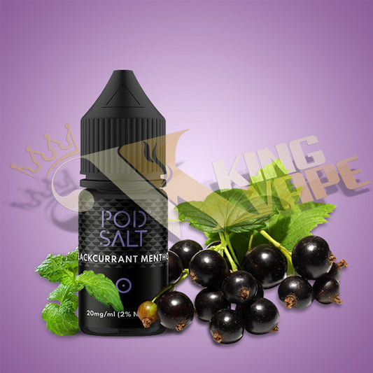 BLACKCURRANT MENTHOL BY POD SALT