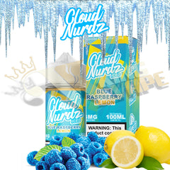 ICED BLUE RASPBERRY LEMON TFN BY CLOUD NURDZ