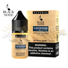 CAVENDISH TOBACCO SALT BY BLACK NOTE