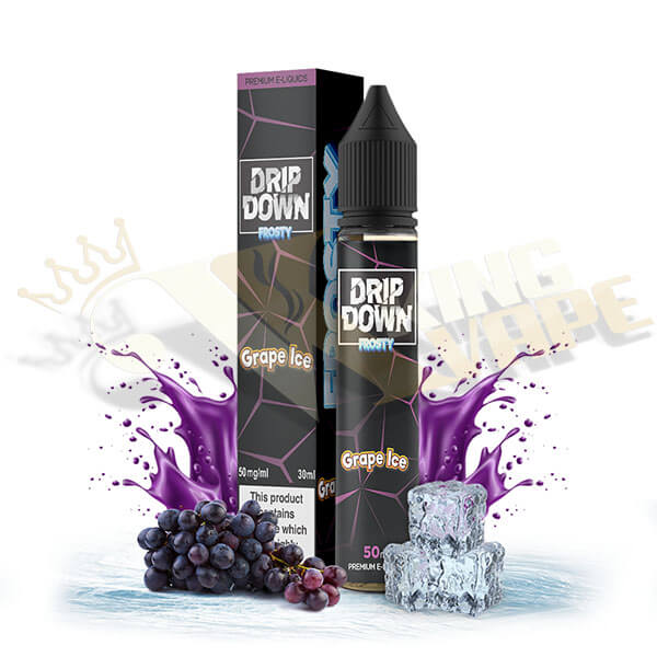 BUY FROSTY GRAPE ICE SALT BY DRIP DOWN - 30ML