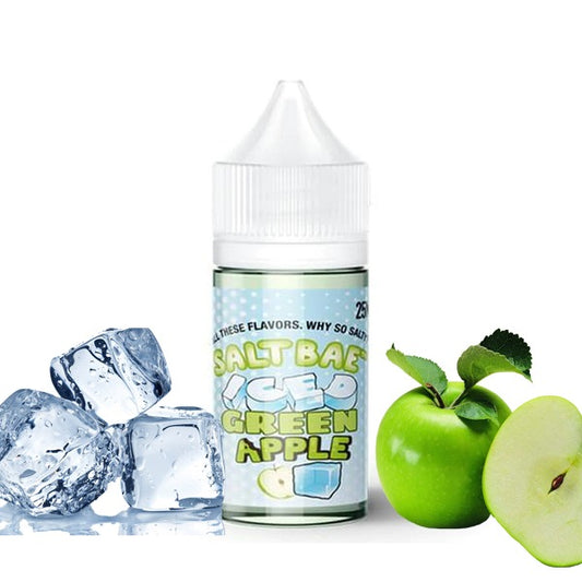 ICED GREEN APPLE - SALTBAE50 - 30ML