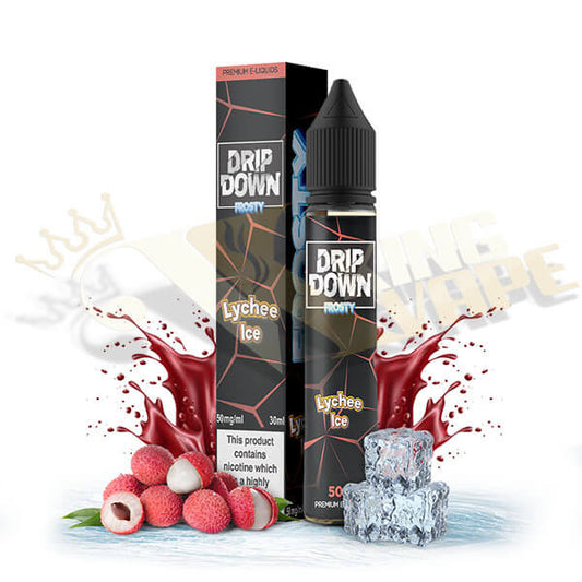 BUY FROSTY LYCHEE ICE SALT BY DRIP DOWN - 30ML