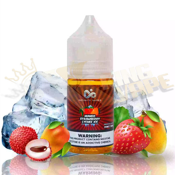 MANGO STRAWBERRY LYCHEE ICE SALT BY INFINITY