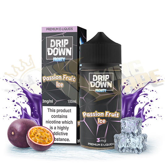 BUY FROSTY PASSION FRUIT ICE BY DRIP DOWN - 100ML