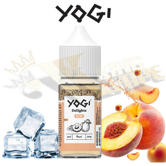 PEACH ICE SALT BY YOGI DELIGHTS