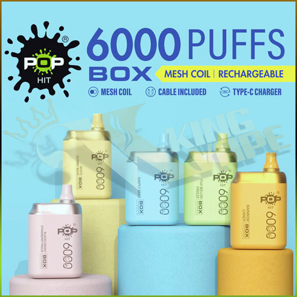 POP HIT DISPOSABLE 6000 PUFFS