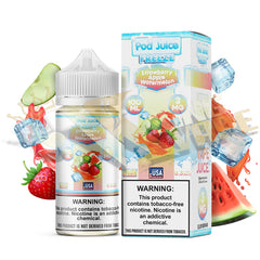 STRAWBERRY APPLE WATERMELON FREEZE BY POD JUICE