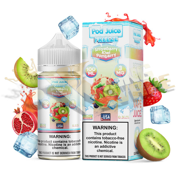 STRAWBERRY KIWI POMBERRY FREEZE BY POD JUICE