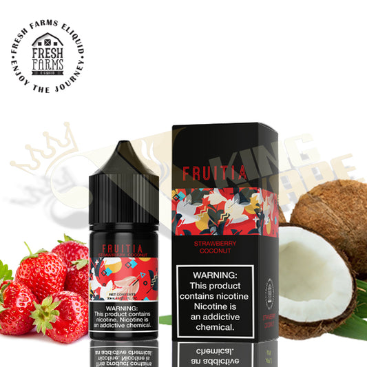 STRAWBERRY COCONUT SALT BY FRUITIA