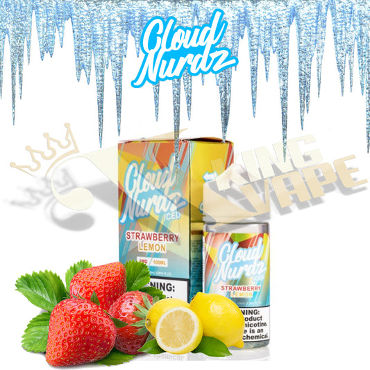 ICED STRAWBERRY LEMON BY CLOUD NURDZ