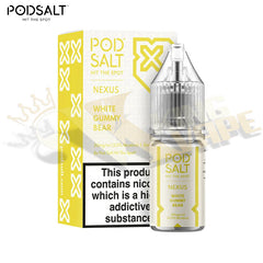 WHITE GUMMY BEAR ICE SALT BY POD SALT NEXUS