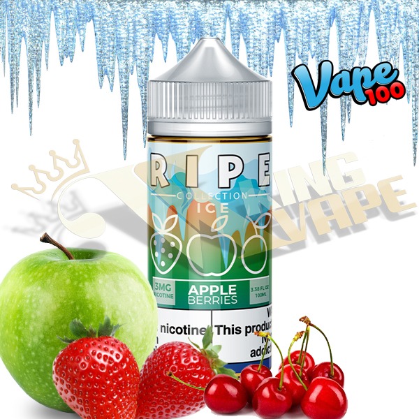 APPLE BERRIES ICE BY VAPE100 RIPE COLLECTION 100ML
