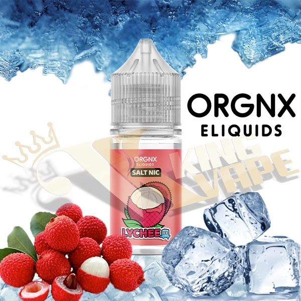 LYCHEE ICE SALT BY ORGNX