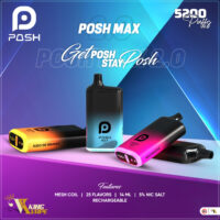 POSH MAX 2.0 DISPOSABLE 5200 PUFFS